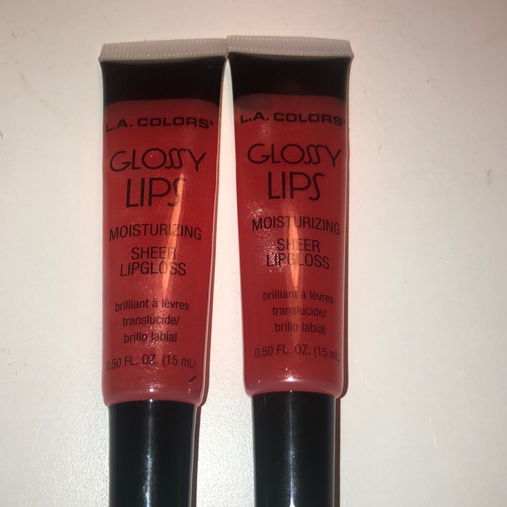 L.A Colors tropical punch lip gloss